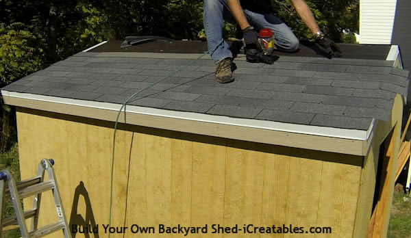 How to install asphalt shingles install 6 rows of shingles